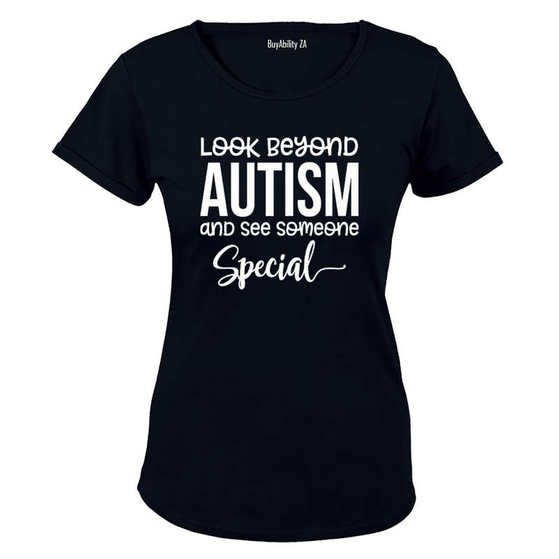 Look Beyond Autism and see someone Special! - Ladies - T-Shirt