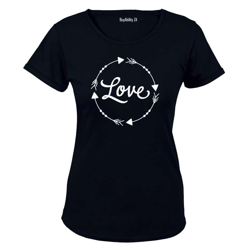 Love - Circular Design - Ladies - T-Shirt