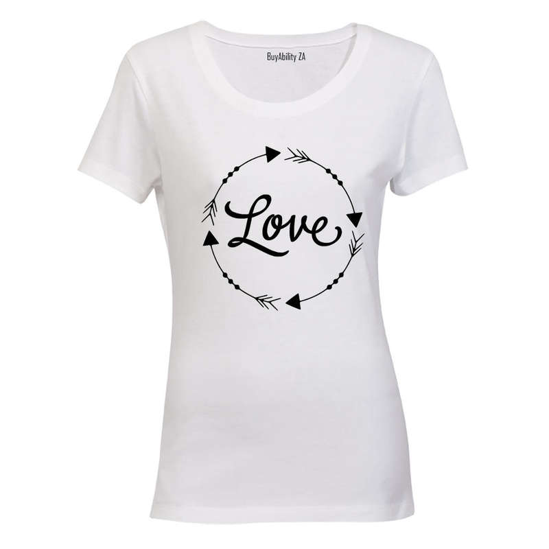 Love - Circular Design - Ladies - T-Shirt