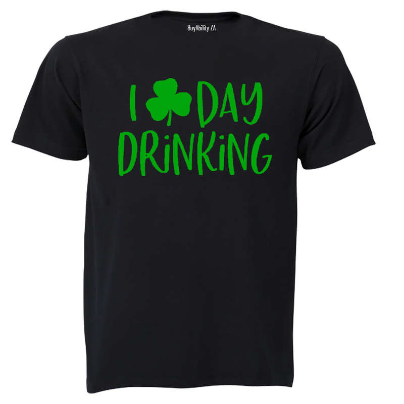 Day Drinking - St. Patrick's Day - Adults - T-Shirt