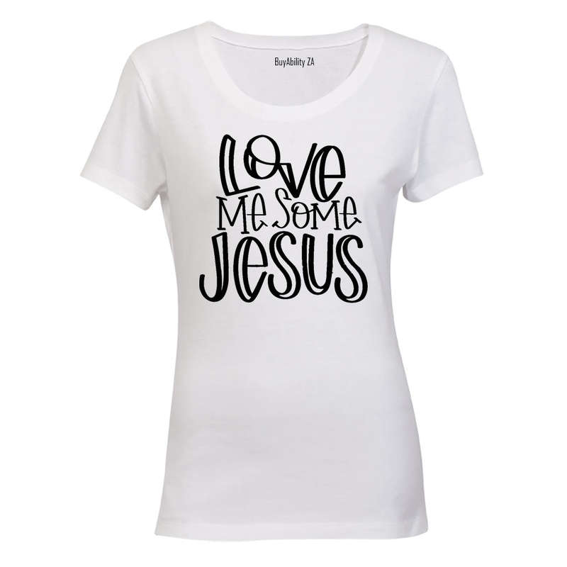 Love Me Some Jesus - Christmas Inspired - Ladies - T-Shirt