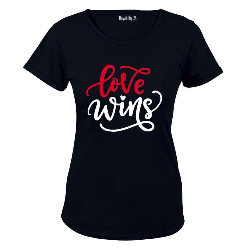 Love Wins - Valentine Inspired - Ladies - T-Shirt