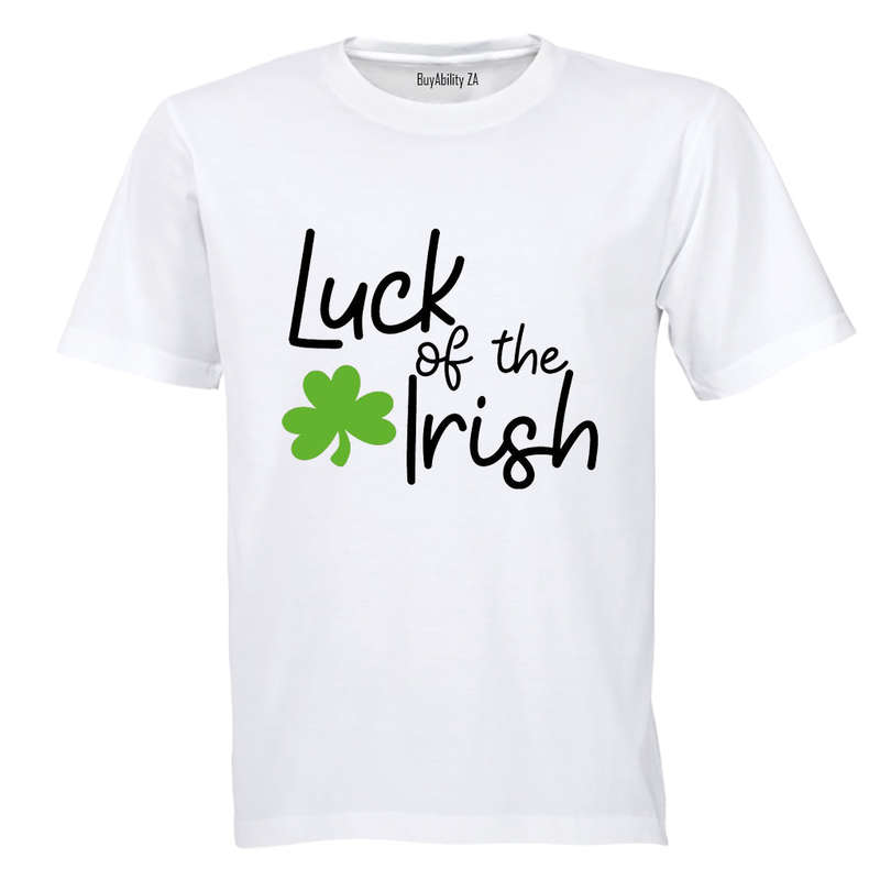 Luck of the Irish - St. Patrick's Day - Adults - T-Shirt