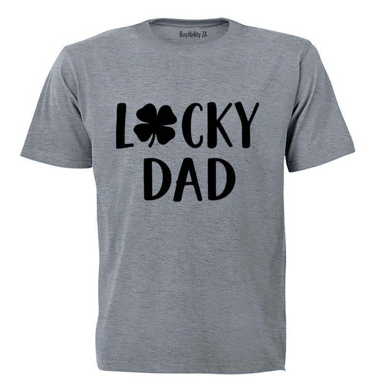 Lucky Dad - St. Patrick's Day - Adults - T-Shirt