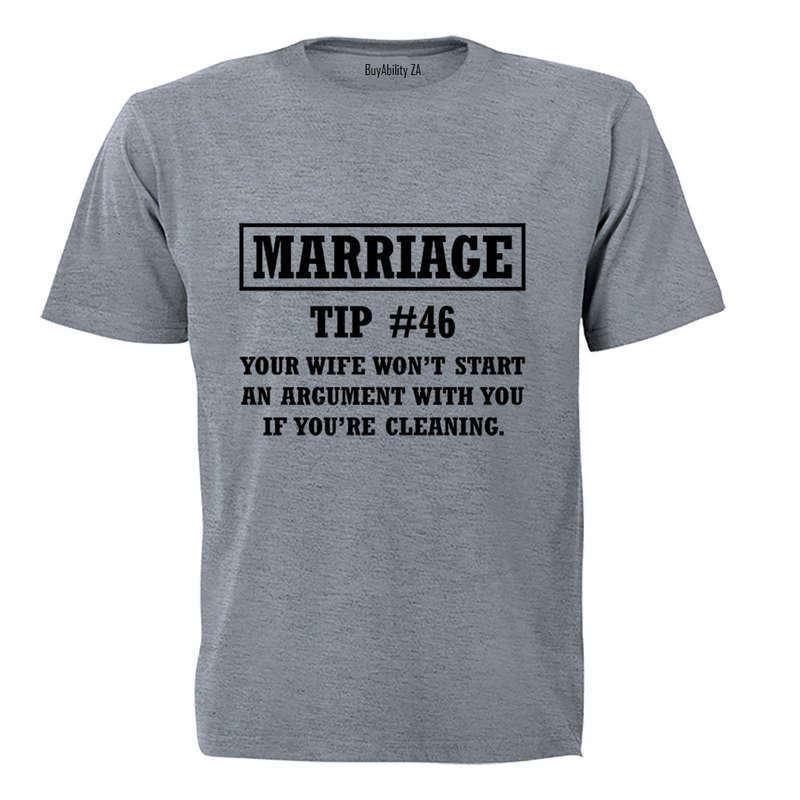 Marriage Tip - Adults - T-Shirt