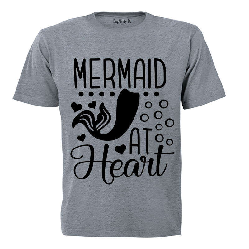 Mermaid at Heart - Kids T-Shirt