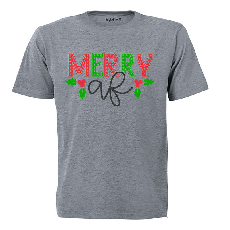 Merry - Christmas - Adults - T-Shirt