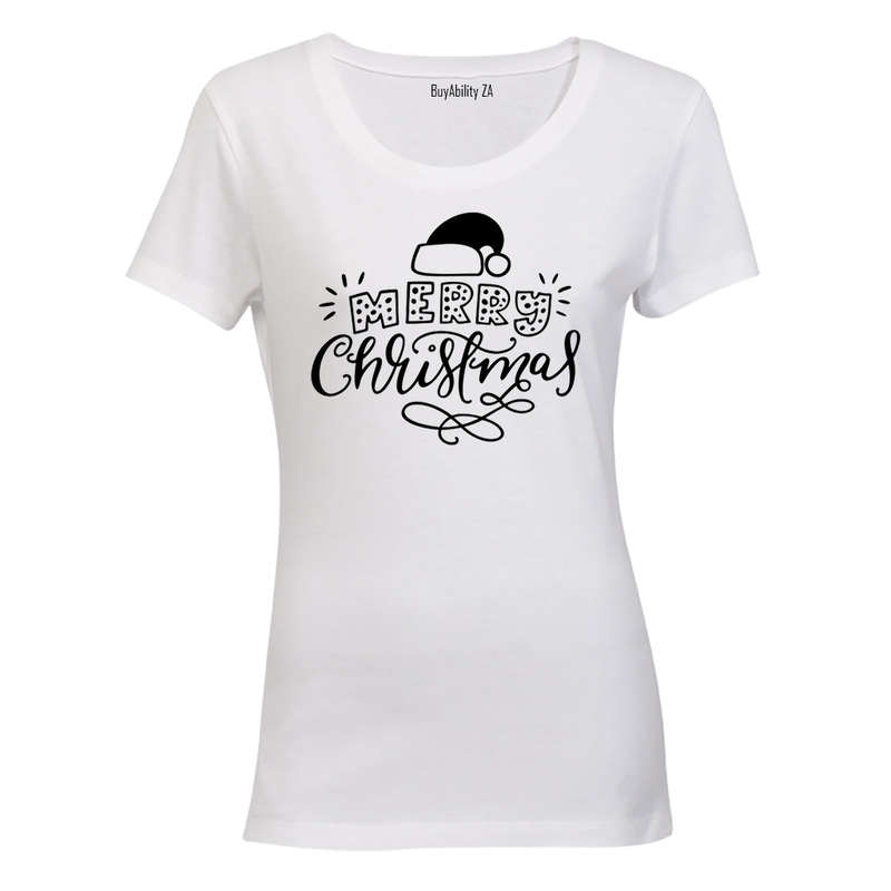 Merry Christmas - Dots - Ladies - T-Shirt