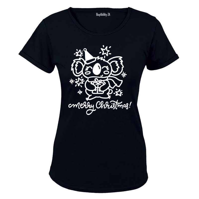 Merry Christmas - Koala - Ladies - T-Shirt