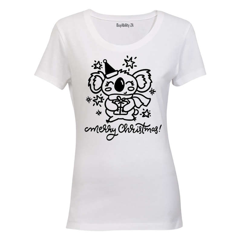 Merry Christmas - Koala - Ladies - T-Shirt