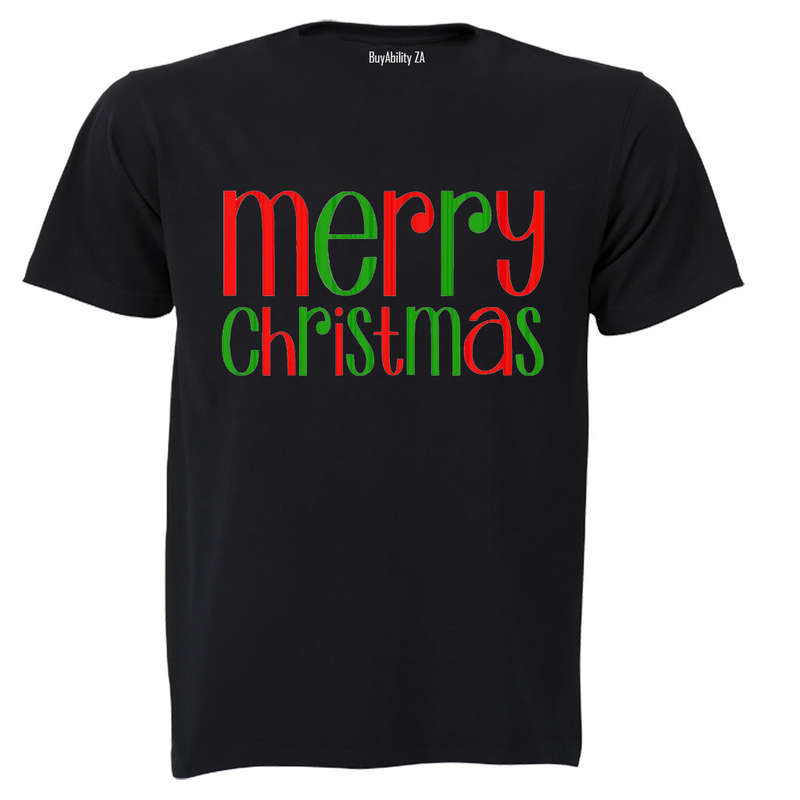 Merry Christmas - Colourful - Kids T-Shirt