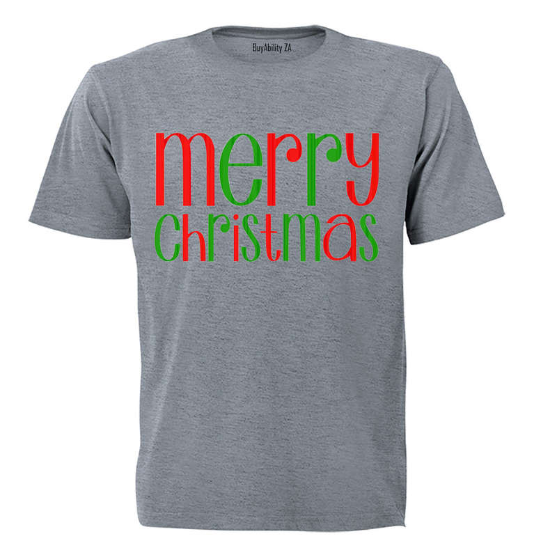 Merry Christmas - Colourful - Kids T-Shirt