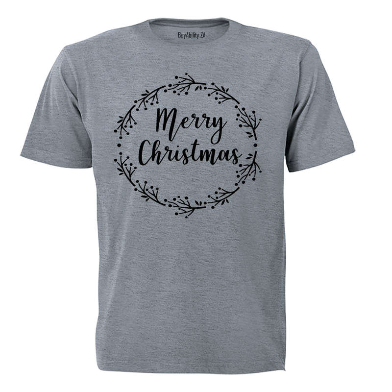 Merry Christmas - Circular - Adults - T-Shirt