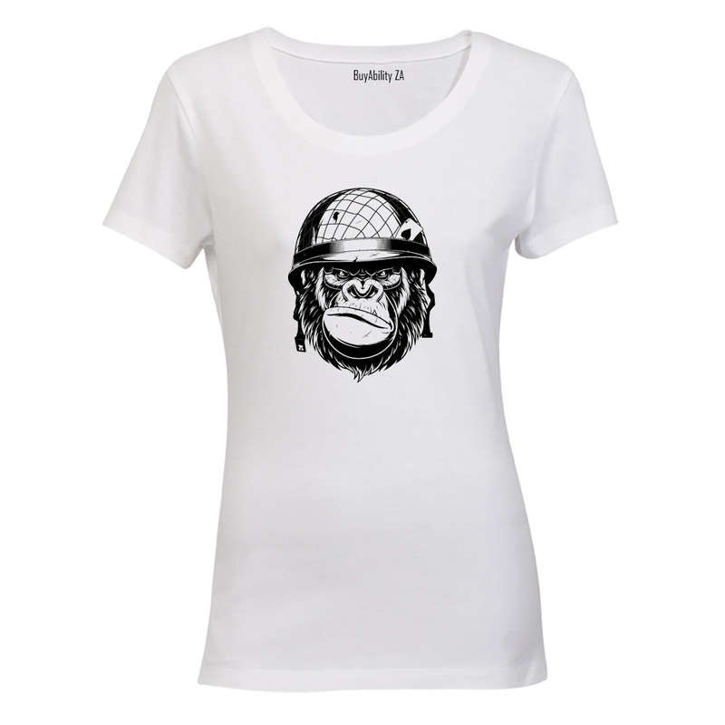 Military Monkey - Ladies - T-Shirt