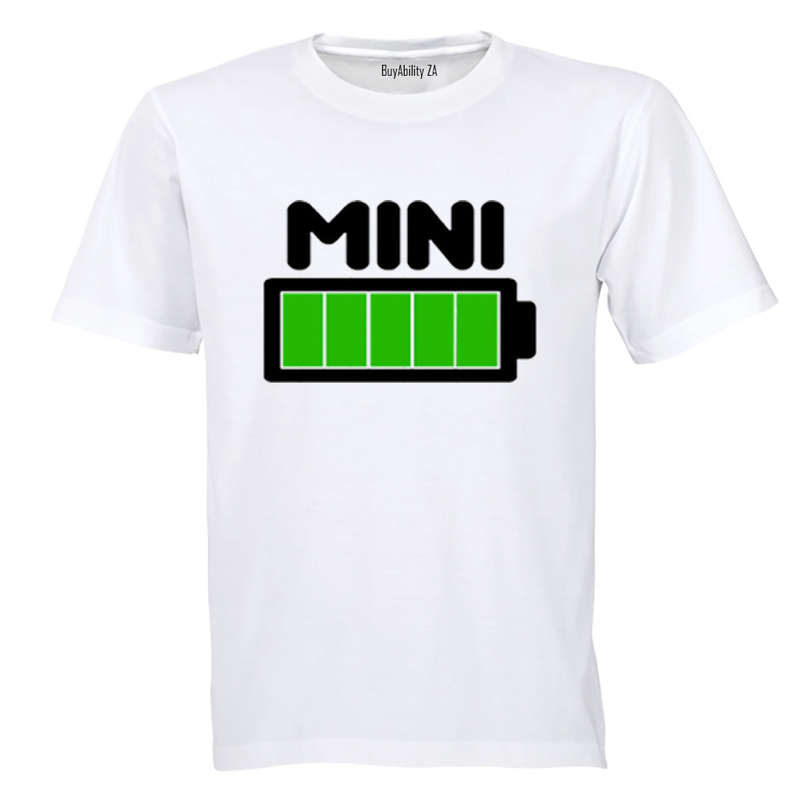 Mini - Battery Levels - Kids T-Shirt