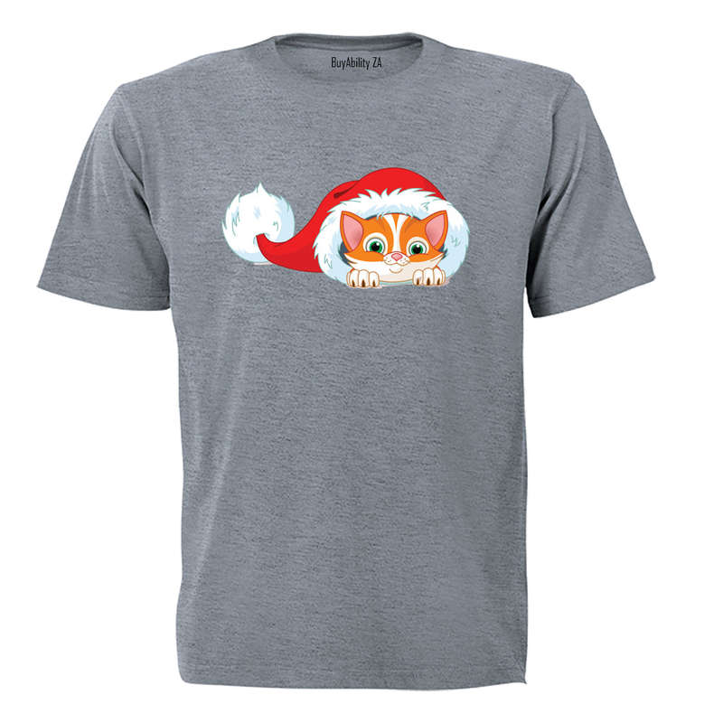 Mischief Christmas Kitten - Kids T-Shirt