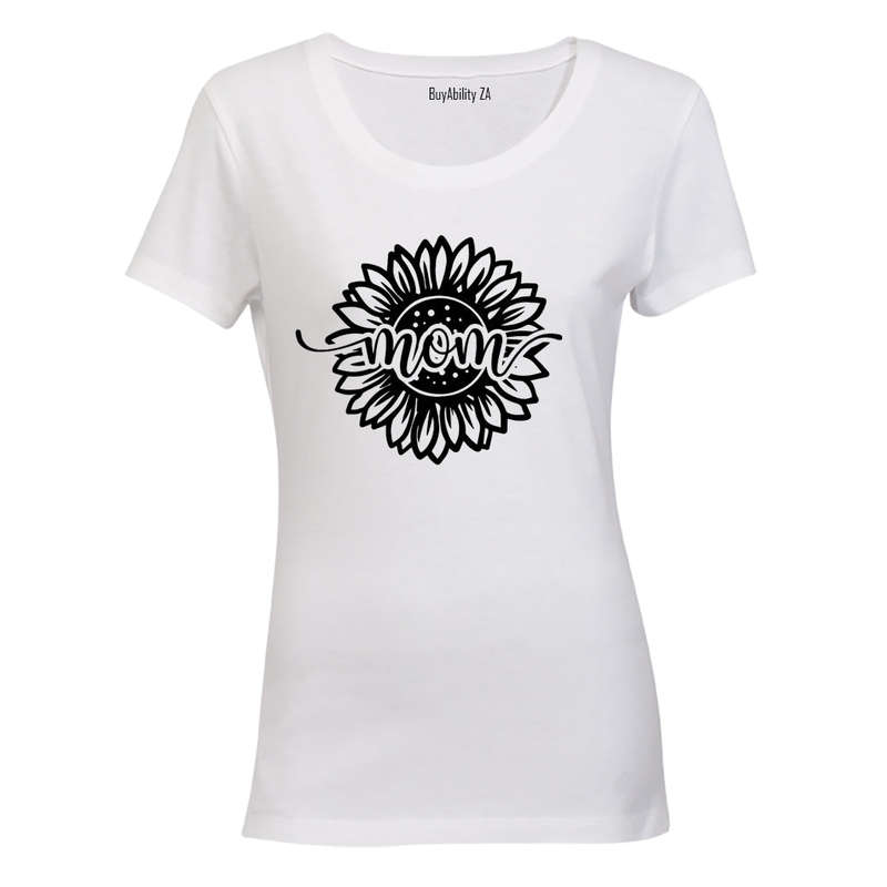 Mom - Flower - Ladies - T-Shirt