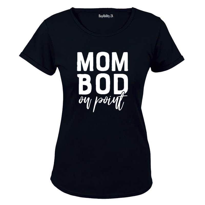 Mom Bod on Point - Ladies - T-Shirt
