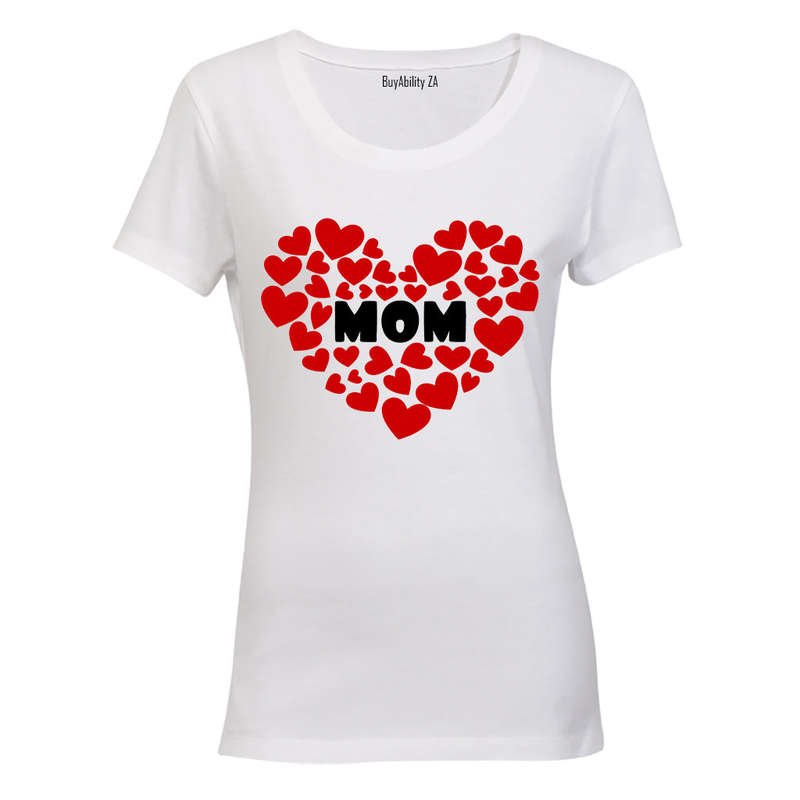 Mom Heart - Ladies - T-Shirt
