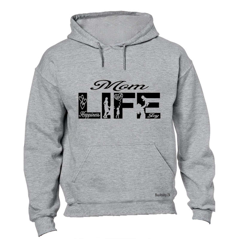Mom Life - Silhouette - Hoodie