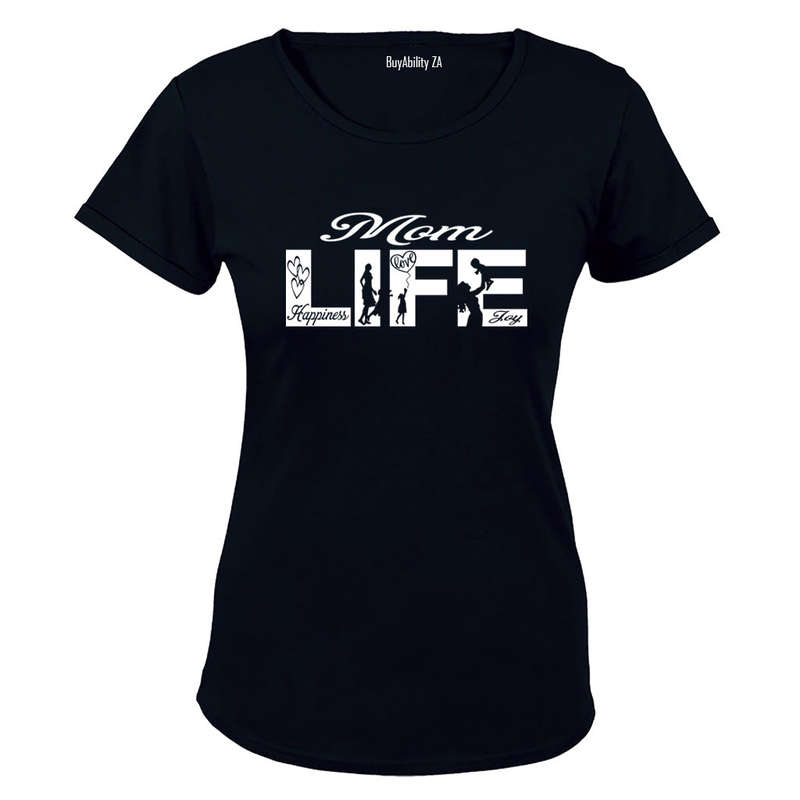 Mom Life - Silhouette - Ladies - T-Shirt
