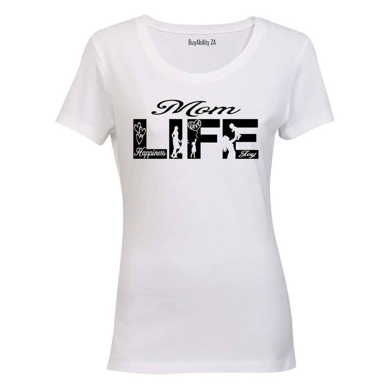 Mom Life - Silhouette - Ladies - T-Shirt