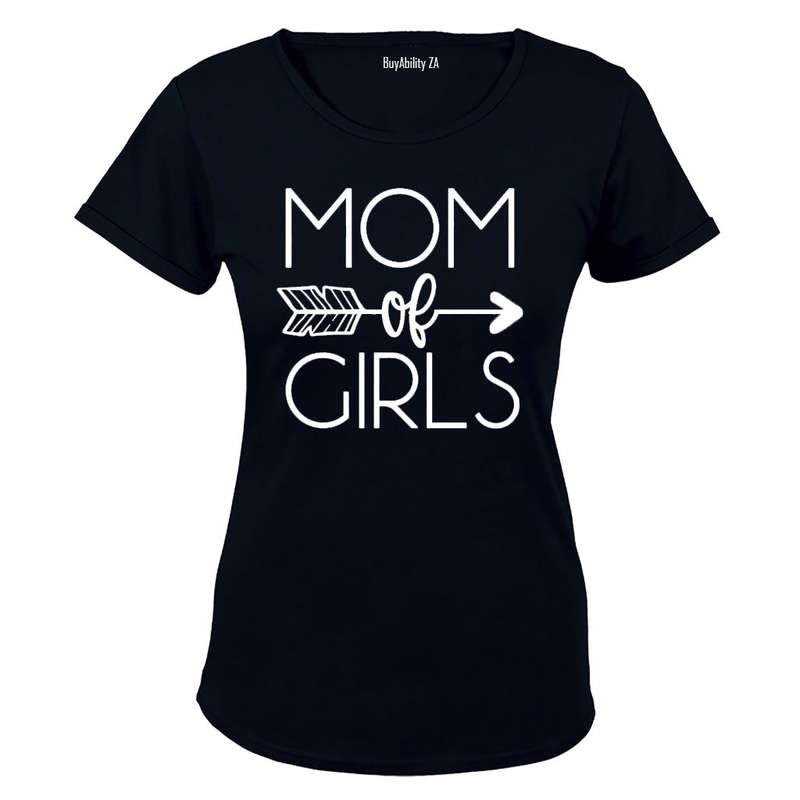 Mom of Girls - Ladies - T-Shirt