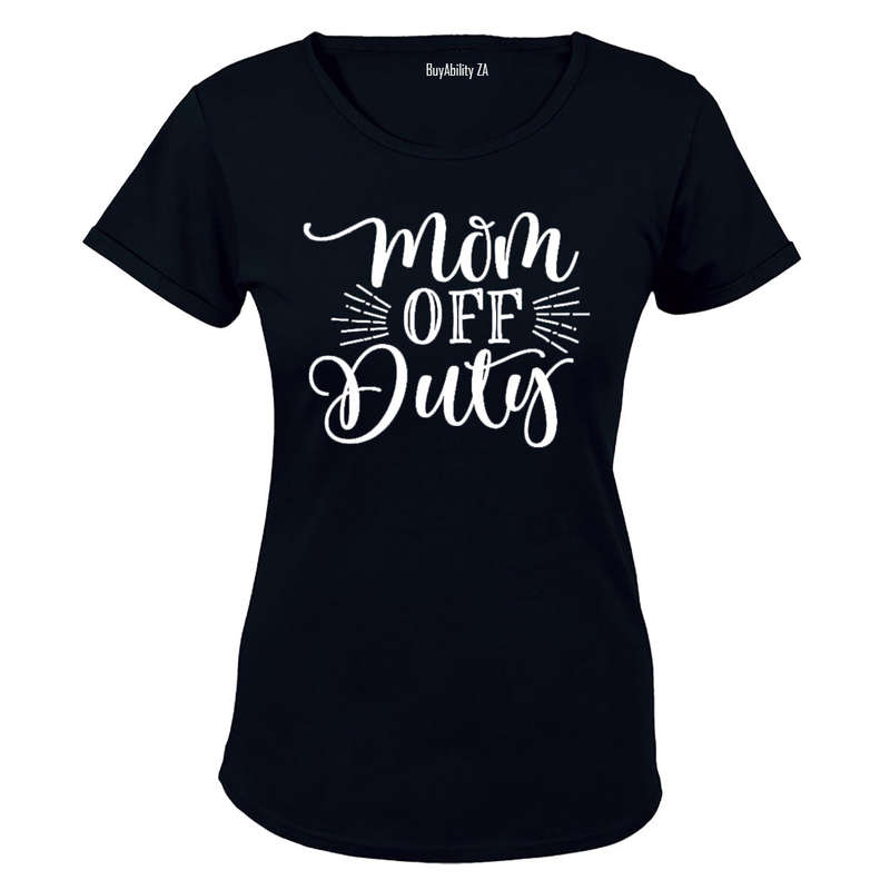 Mom Off Duty - Ladies - T-Shirt
