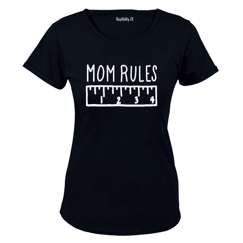 Mom Rules - Ladies - T-Shirt