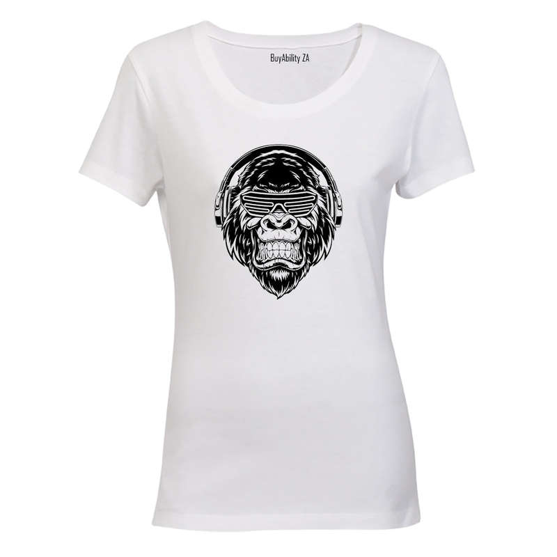 Monkey Glasses - Ladies - T-Shirt