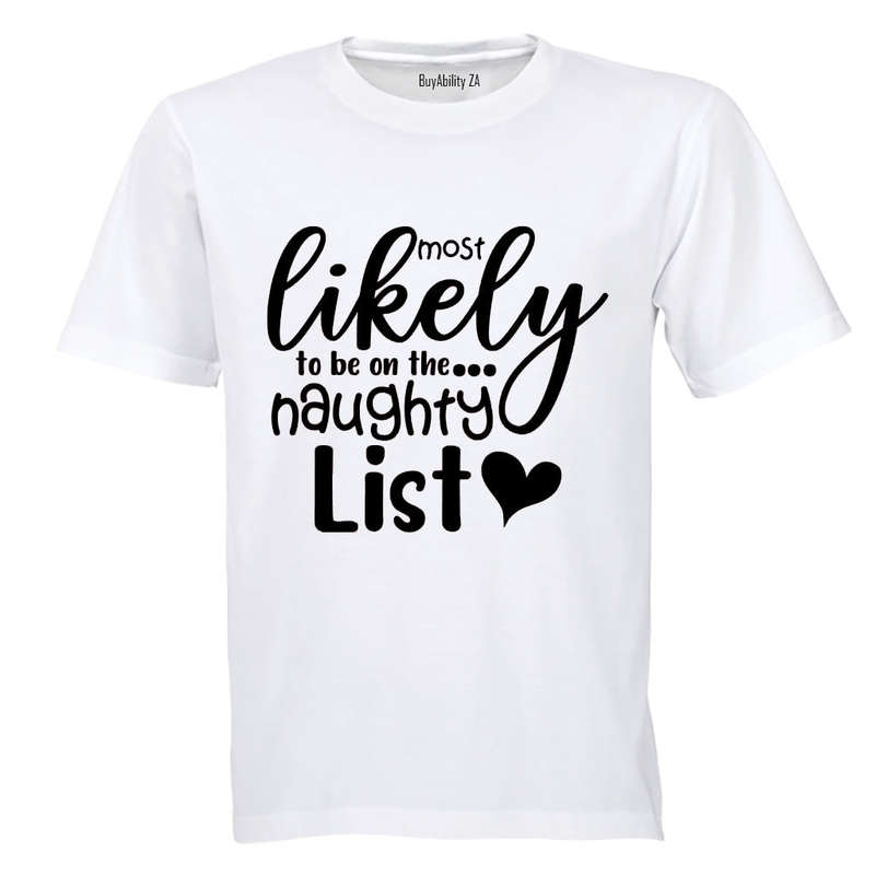 Most Likely - Christmas - Adults - T-Shirt