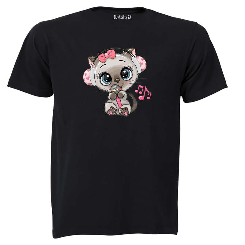 Music Kitten - Kids T-Shirt