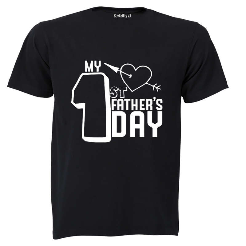My 1st Father's Day - Bold - Adults - T-Shirt