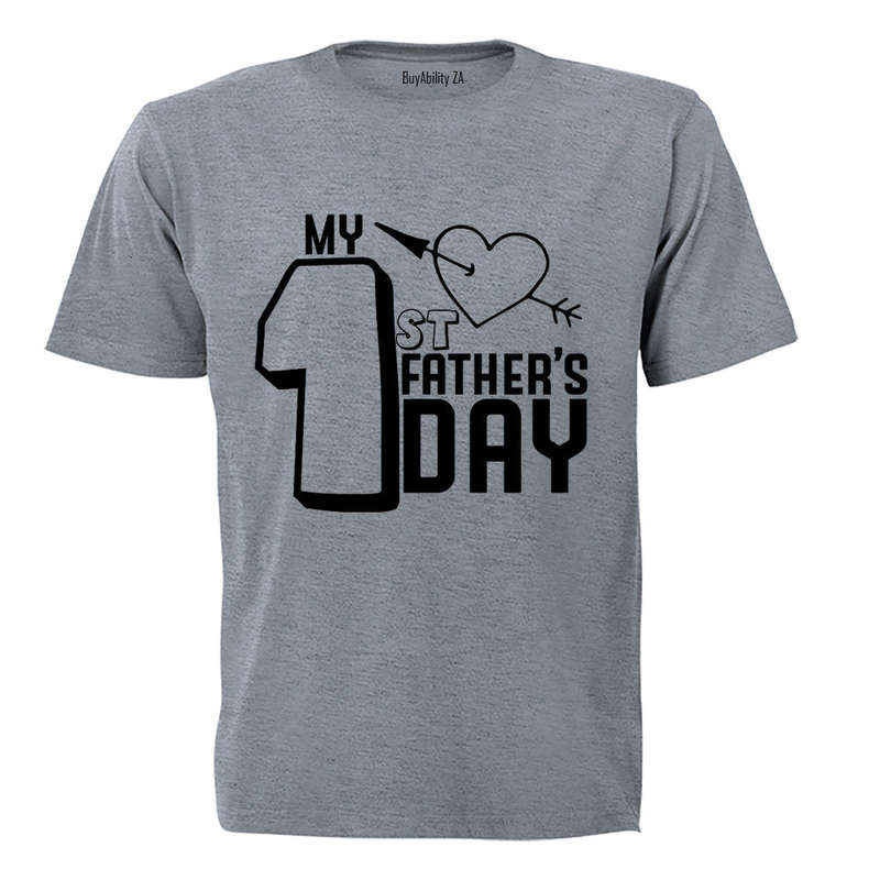 My 1st Father's Day - Bold - Adults - T-Shirt