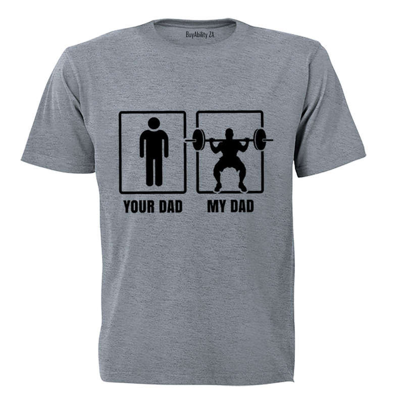 My Dad - Weightlifting - Kids T-Shirt