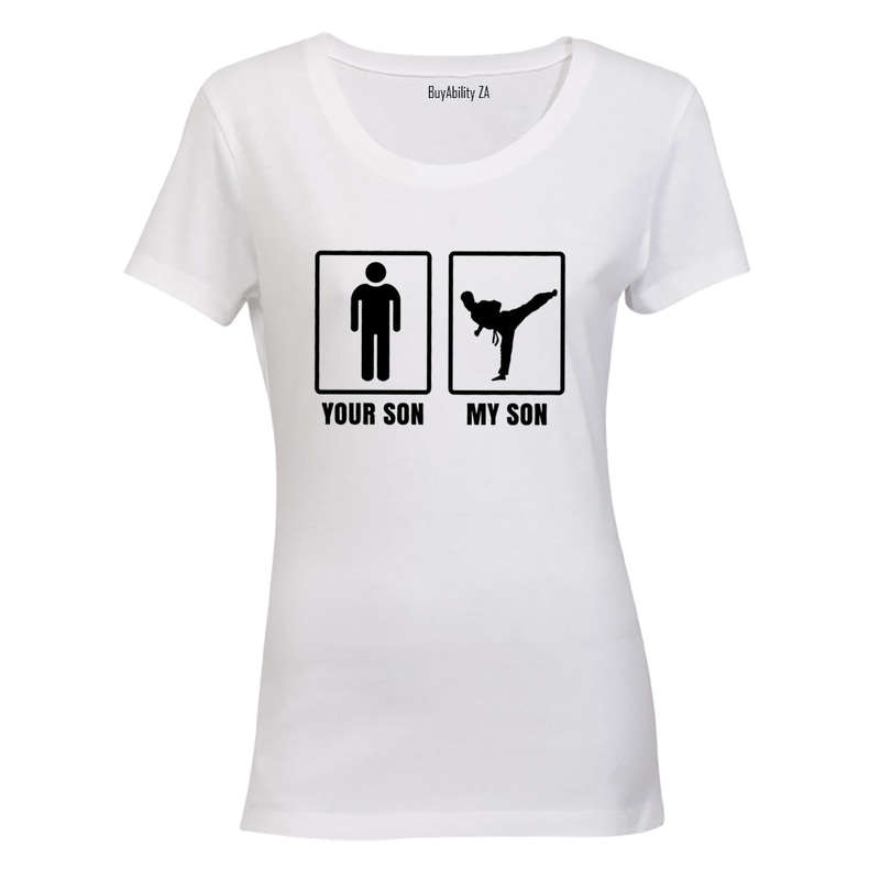My Son - Karate - Ladies - T-Shirt