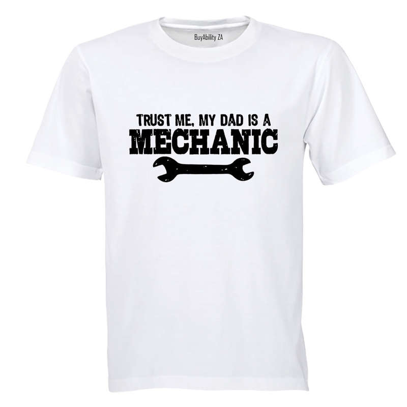 My DAD is a Mechanic - Kids T-Shirt