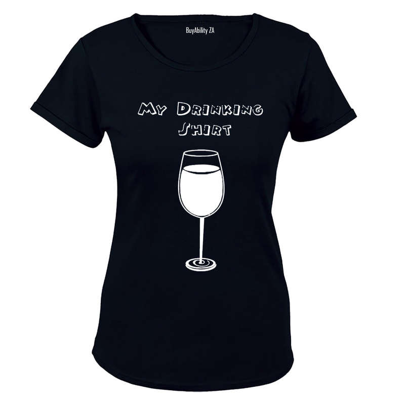 My Drinking Shirt - Wine! - Ladies - T-Shirt