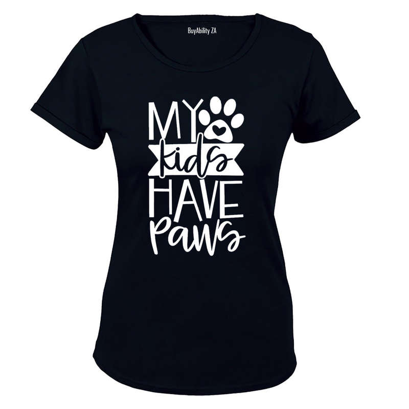 My Kids have Paws - Ladies - T-Shirt