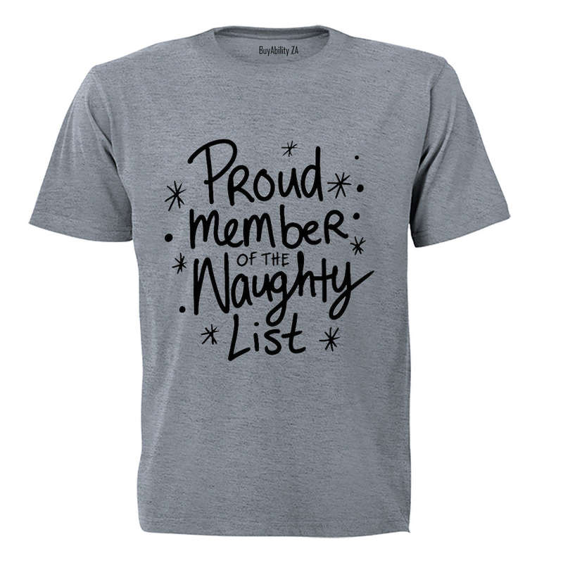 Naughty List - Christmas - Adults - T-Shirt