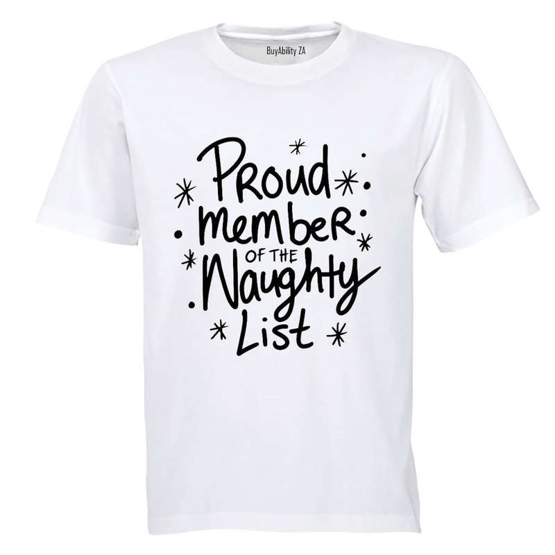Naughty List - Christmas - Adults - T-Shirt