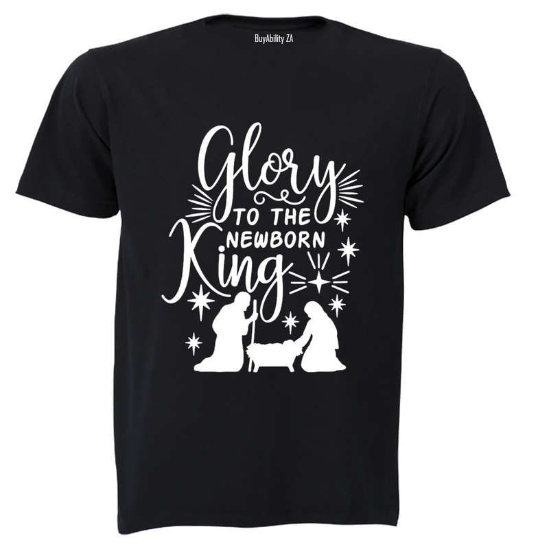 Newborn King - Christmas - Adults - T-Shirt
