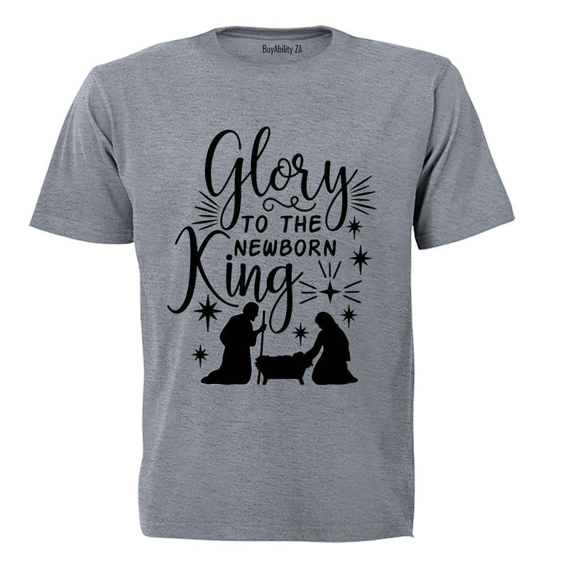 Newborn King - Christmas - Adults - T-Shirt