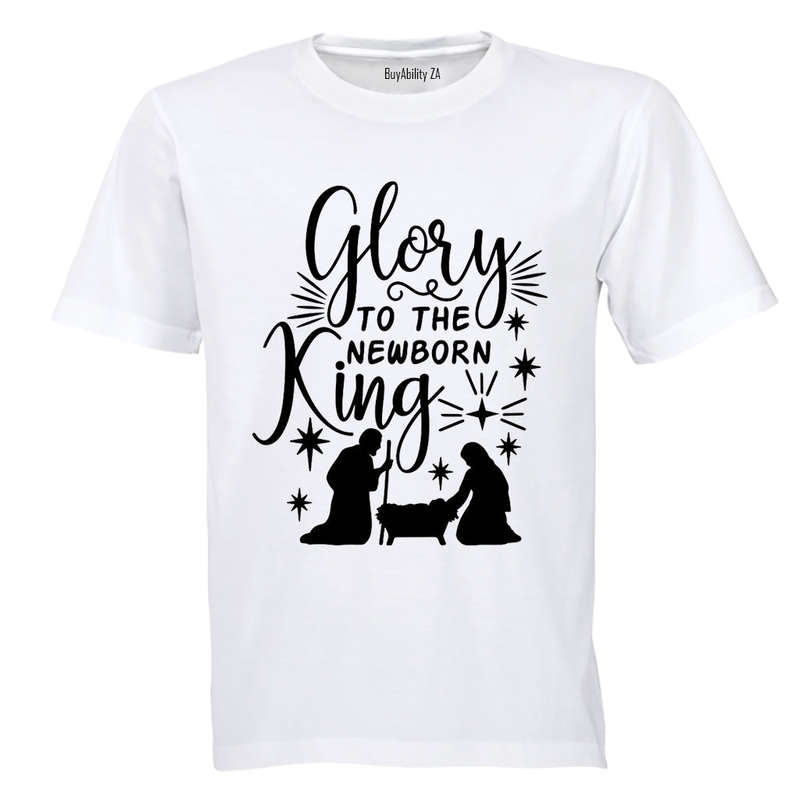 Newborn King - Christmas - Adults - T-Shirt