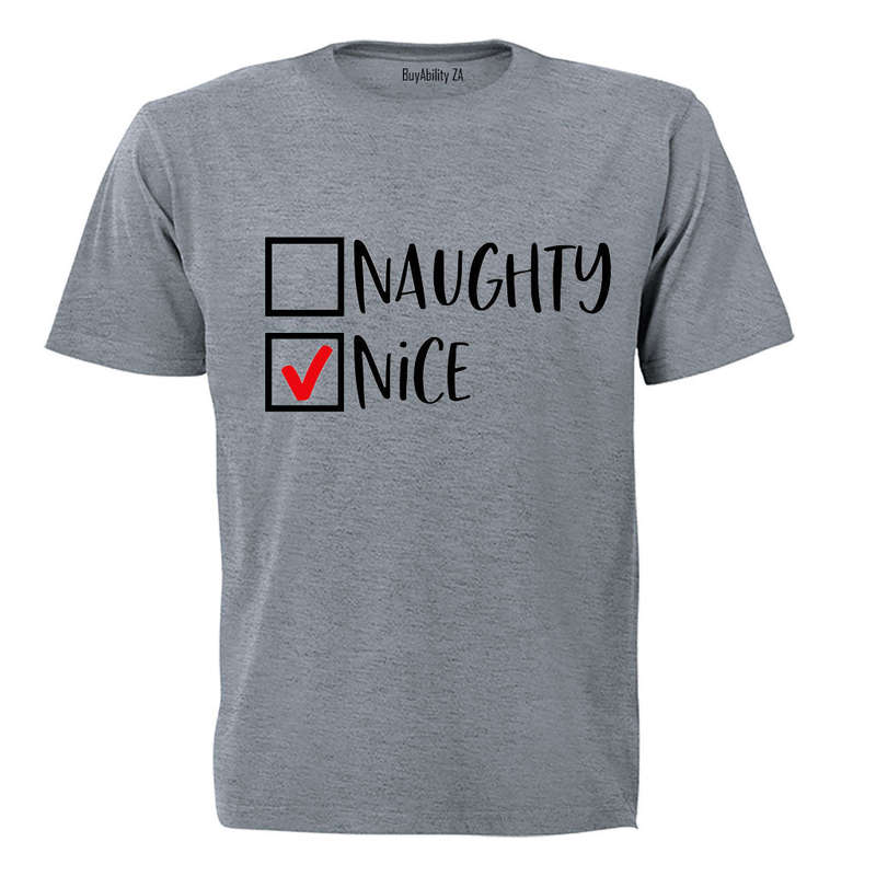 Nice - Christmas - Adults - T-Shirt