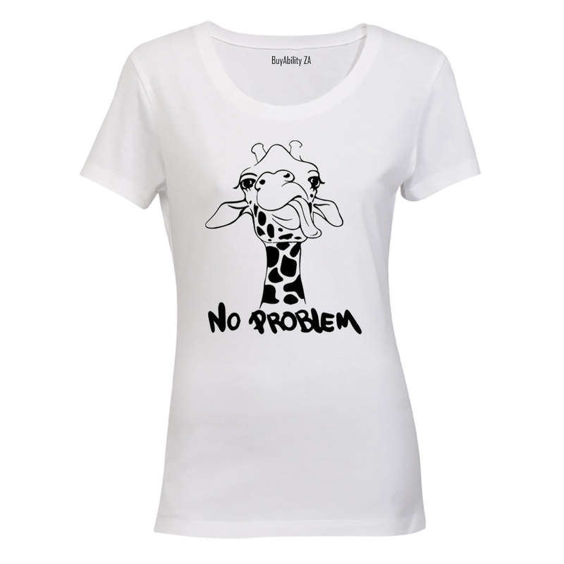 No Problem - Giraffe - Ladies - T-Shirt