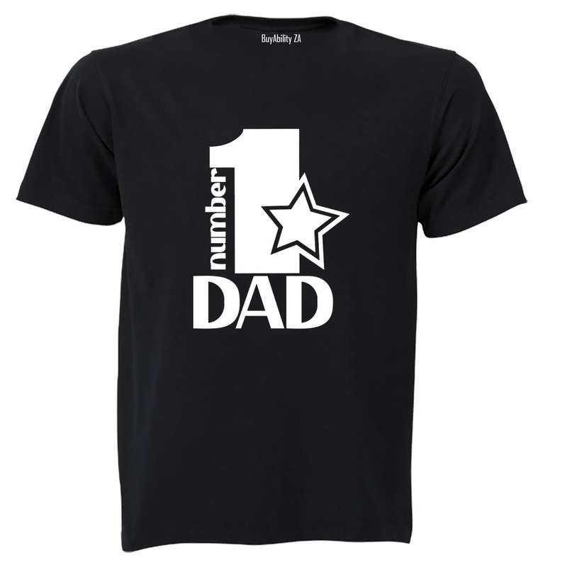 Number 1 Dad - Adults - T-Shirt