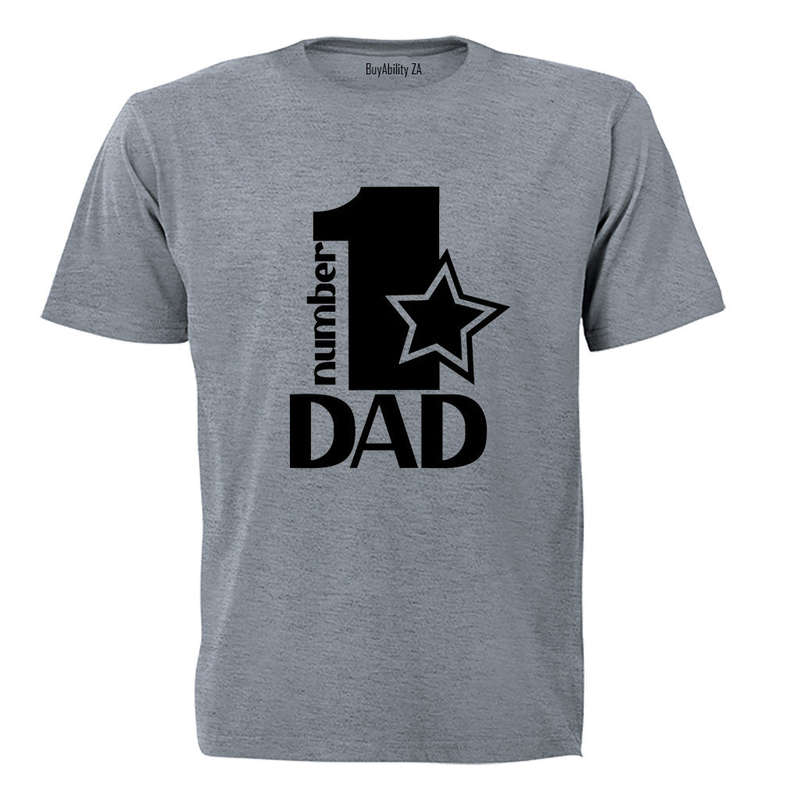 Number 1 Dad - Adults - T-Shirt