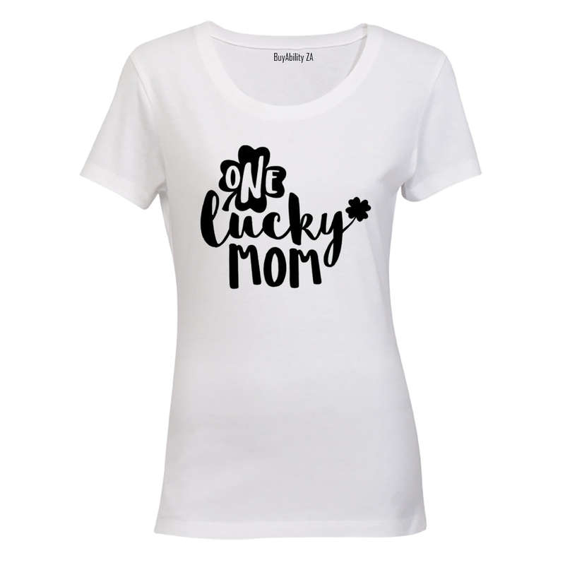 One Lucky Mom - St Patrick's Day - Ladies - T-Shirt