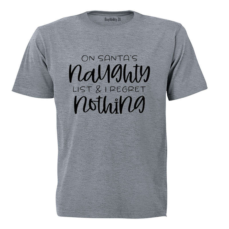 On Santa's Naughty List - Christmas - Kids T-Shirt